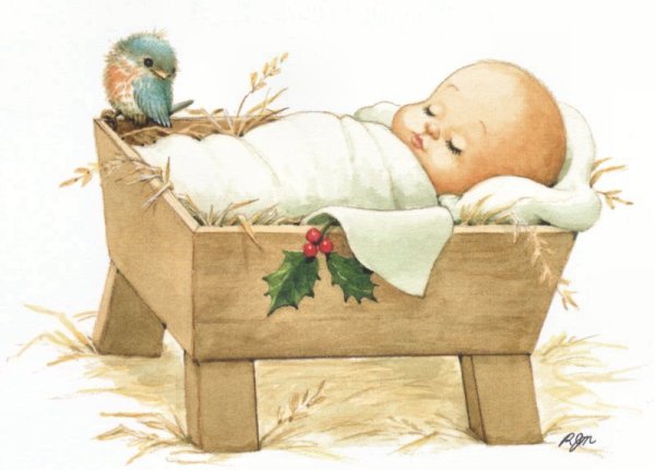 Đừng đánh mất ý nghĩa của Giáng sinh Baby-jesus-bluebird